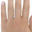Actual Diamond Size on Size 6 Hand