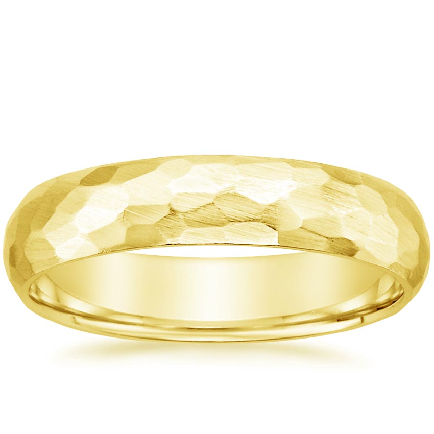 Rivière 18K Yellow Gold Wedding Ring