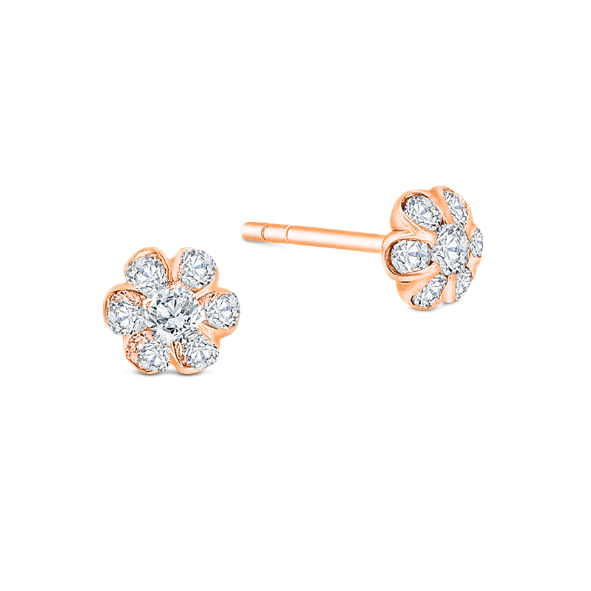 The Blossom 18K Rose Gold Earrings